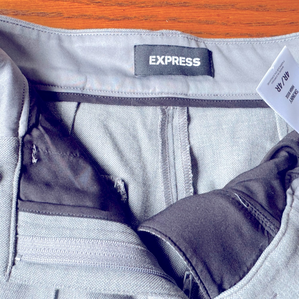 Express Charcoal Gray Pants